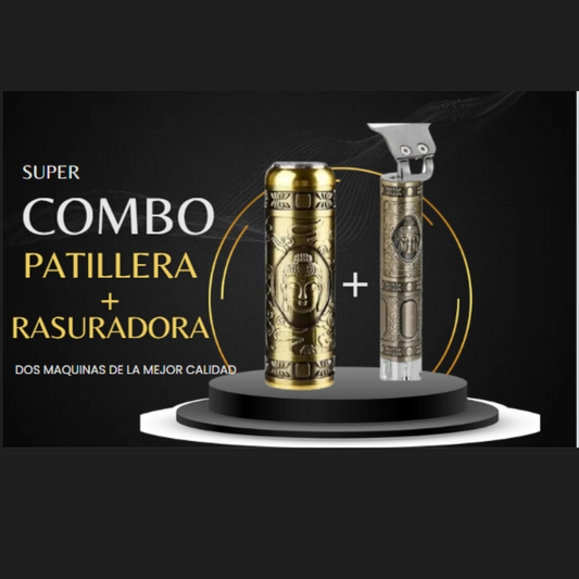 COMBO RASURADORA + PATILLERA